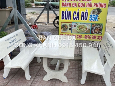 Hé lộ địa điểm đặt mua ghế đá Bình Dương chất lượng, giá ưu đãi