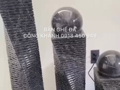 Trụ đá bi xoay có ý nghĩa gì hay không?