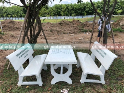 Cách mua bàn ghế đá ngoài trời chất lượng tốt nhất