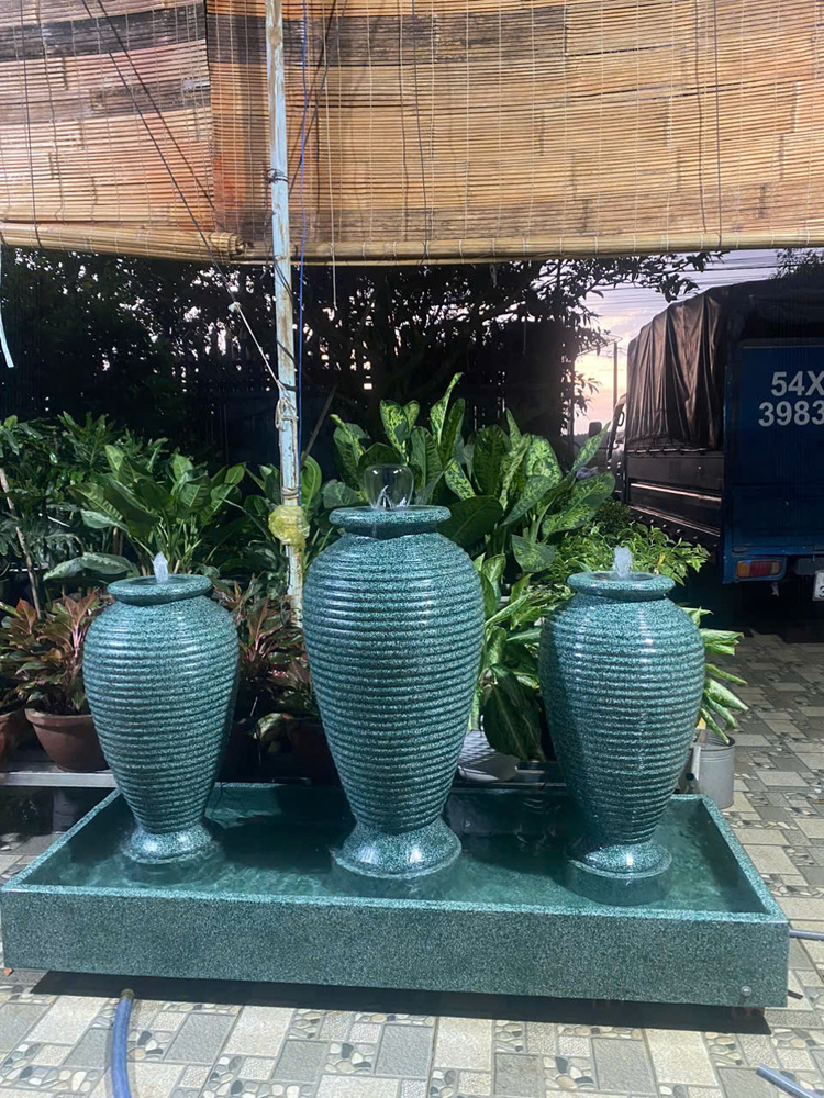 lu nước phong thủy đá mài TPHCM