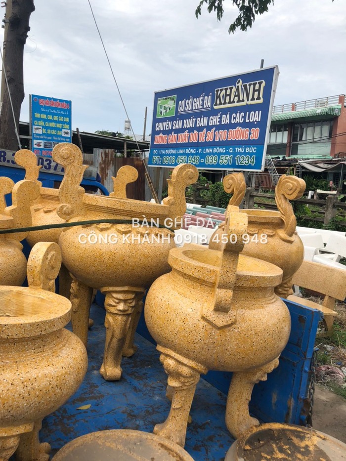 cung cấp lư hương đá size nhỏ